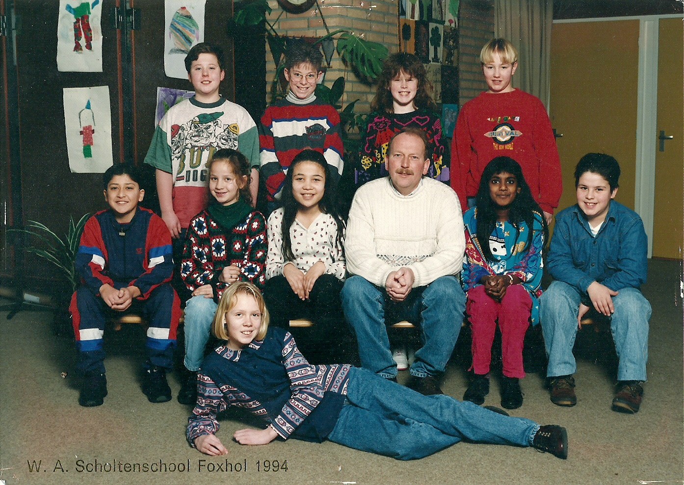 W A Scholten-School foto