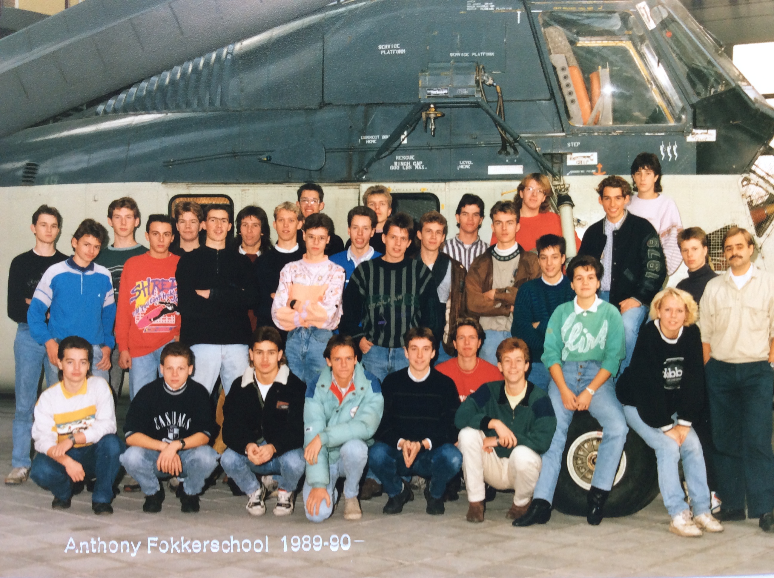 Anthony Fokker MTS (Nederlands Luchtvaart College) (zie ook: MTS School voor luchvaarttechniek en electronica ) foto