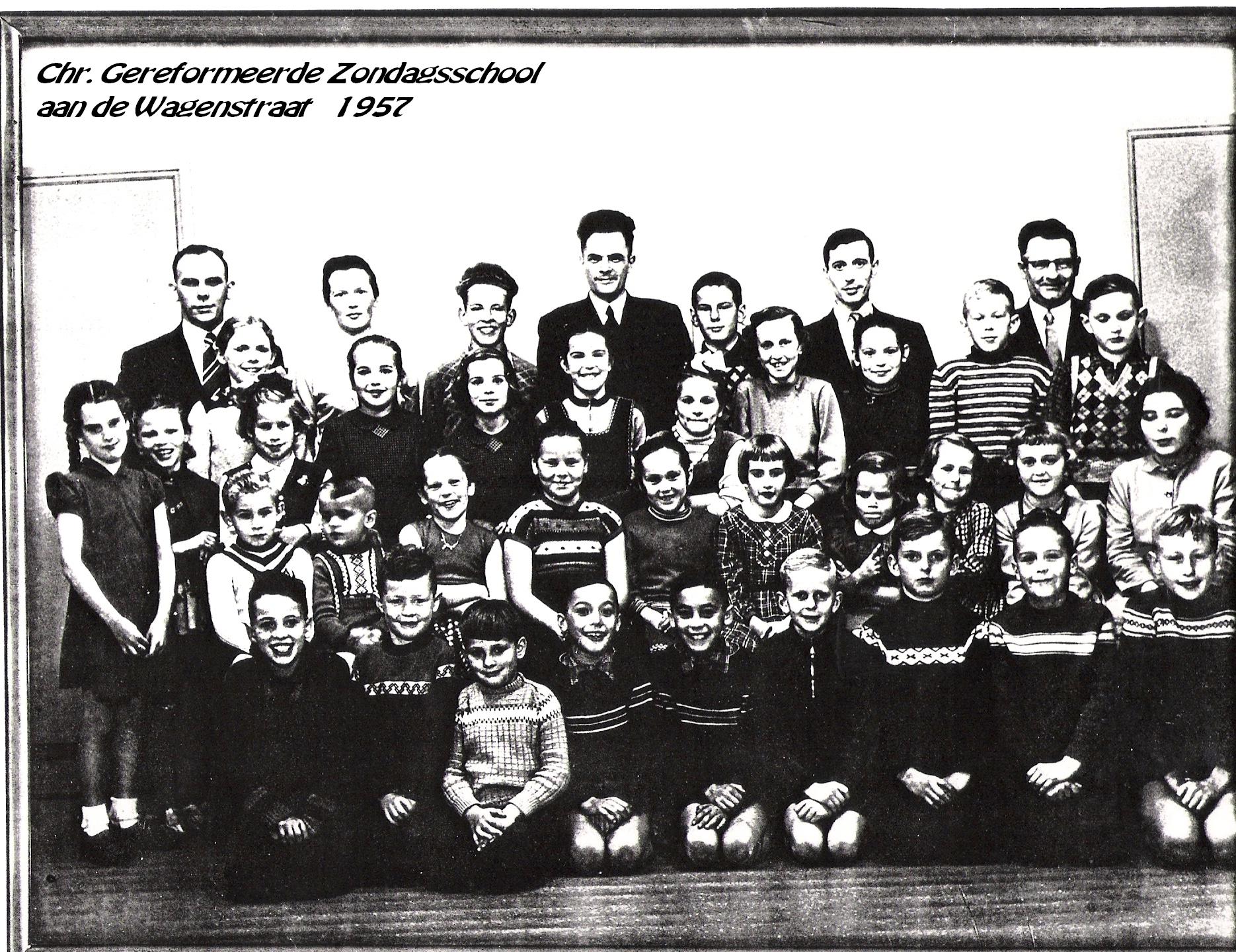 Christelijke gereformeerde Zondagsschool foto