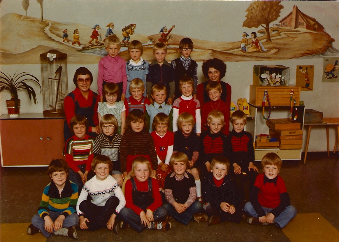 Sneeuwwitje, kleuterschool foto