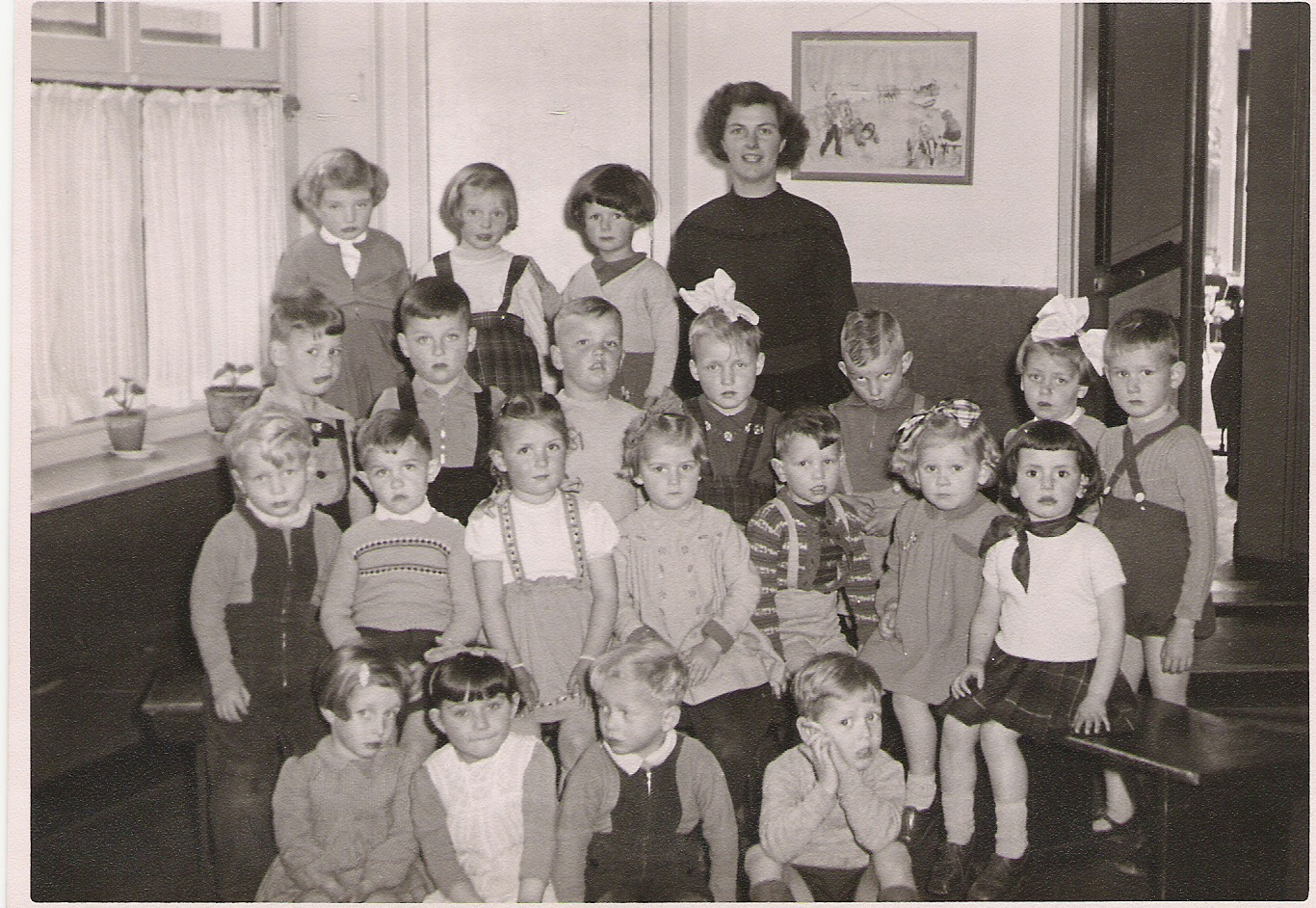 Kleuterschool van Juf Bender foto