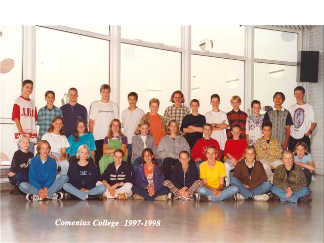 Comenius College (later gefuseerd met VBO Ter Linde en zo Udens College VMBO ontstaan) foto