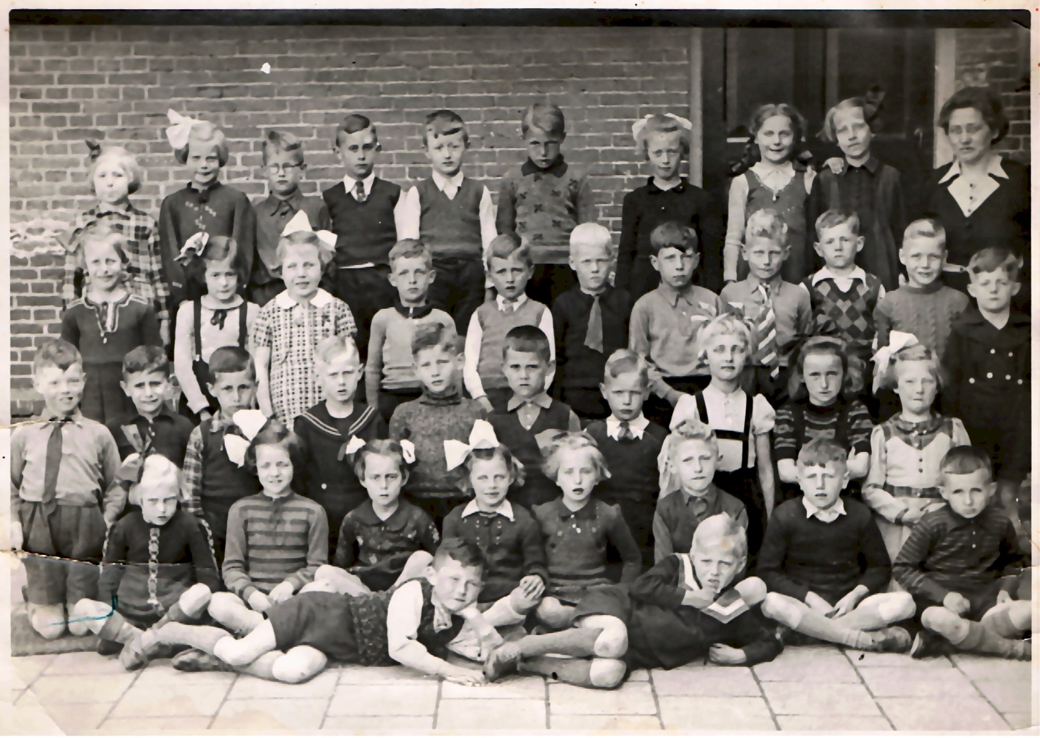 School B (tegenwoordig Herman Gorterschool) foto