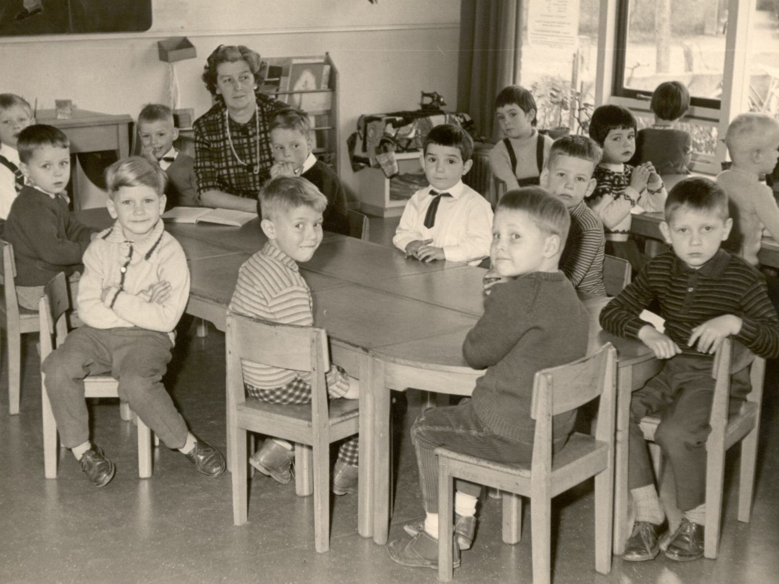 Lenteknoppen, kleuterschool foto