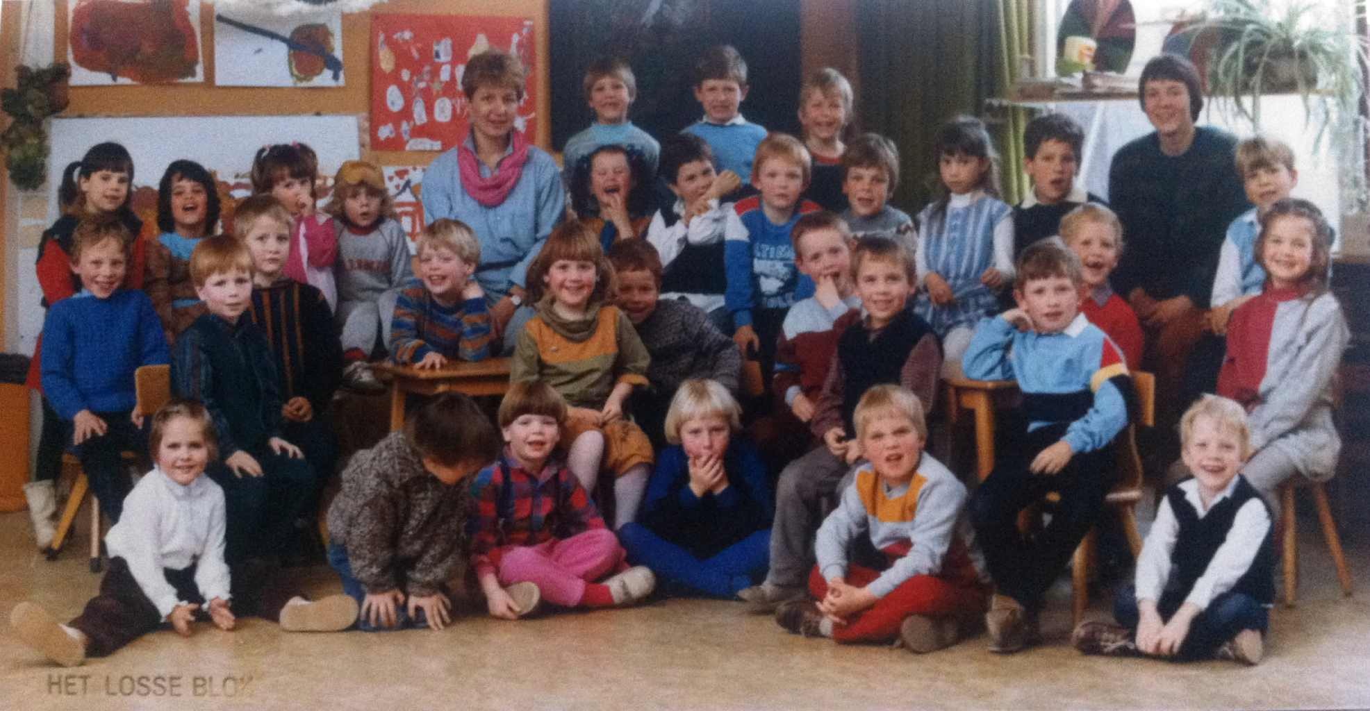 ChrisKat kleuterschool (later 't Bikkeltje en 't Losse Blok) foto
