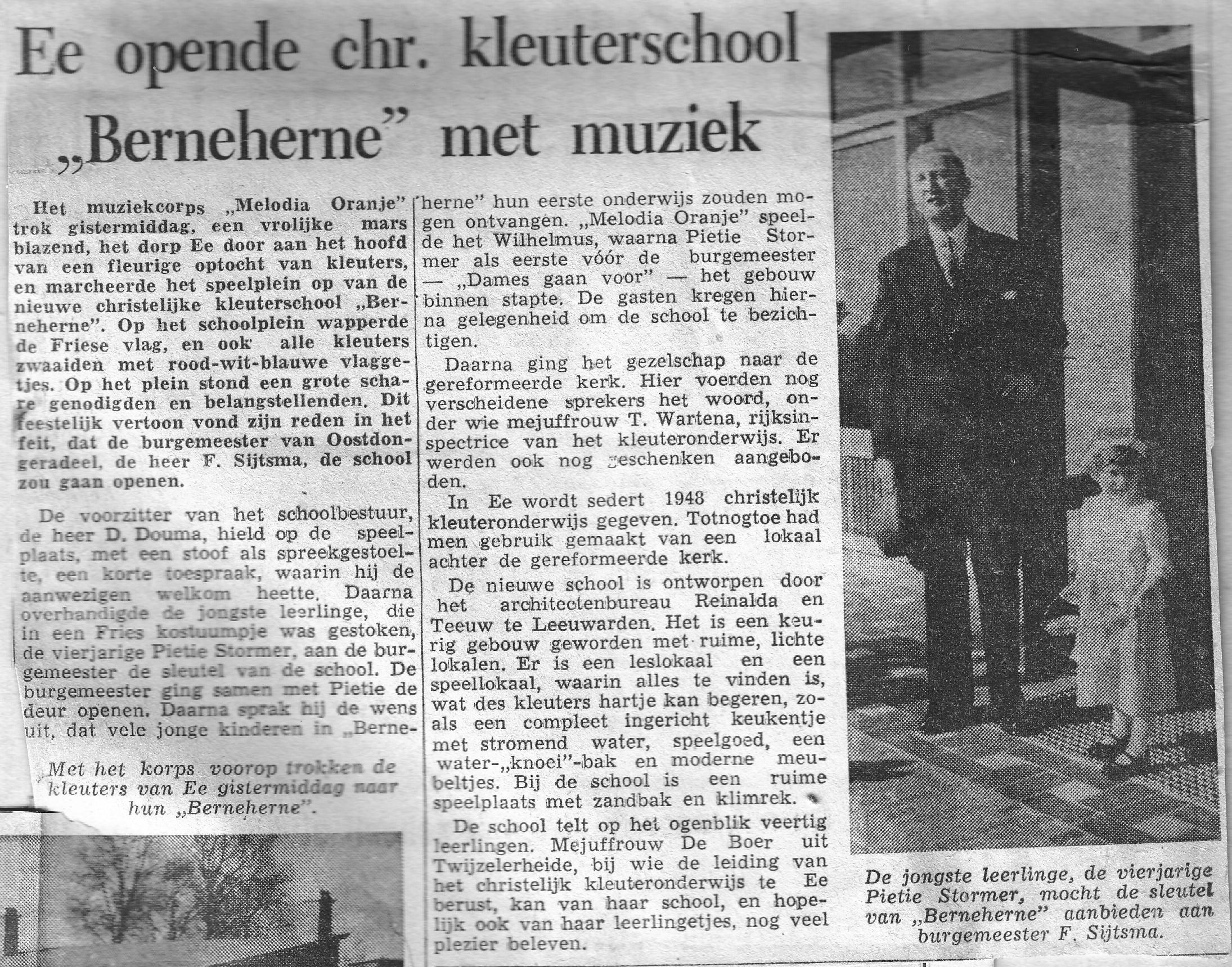 Kleuterschool Ee foto