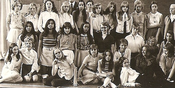 R.K. meisjesschool H. Hart foto