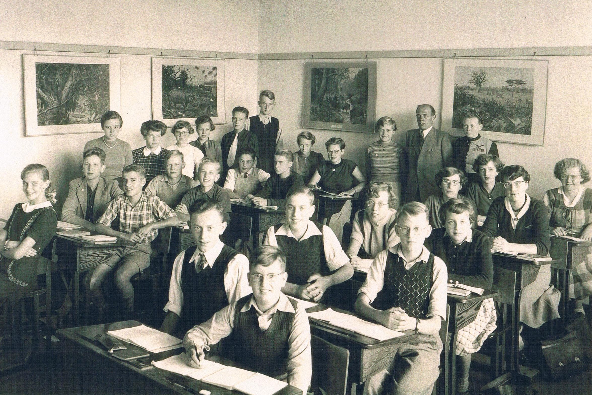 Willem De Zwijger School Voor Openbaar Mulo Schoonhoven Schoolbanknl Vind Je Oude