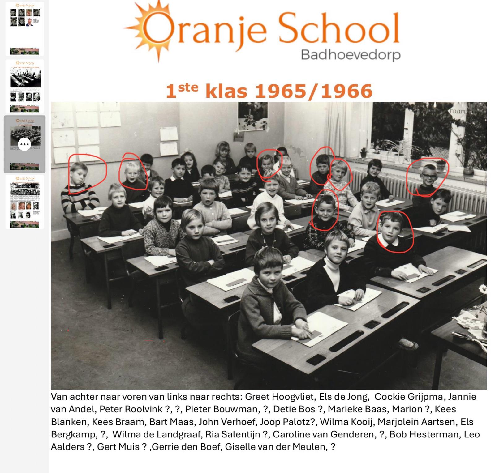 Oranje Nassau School foto